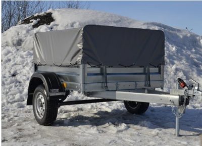 Тент на прицеп A15M высотой 400мм